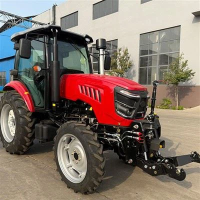 120HP ক্যাব ট্র্যাক্টর সামনের-মাউন্ট করা PTO সহ